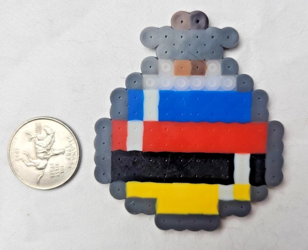Polyamory LGBT Potion Perler Pixel Art